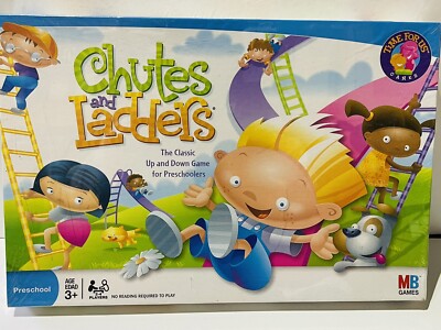 2005 Hasbro Milton Bradley Chutes and Ladders Board Game New SEALED GAME