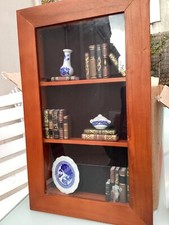 Tableau Vitrine Bibliothèque Étagères 29x47 Deco Industrielle Vintage