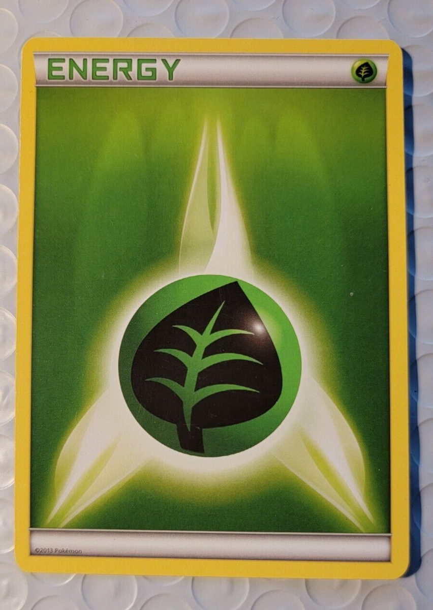 2013 Pokémon TCG Grass Energy Basic Energy Card LP Lightly Played