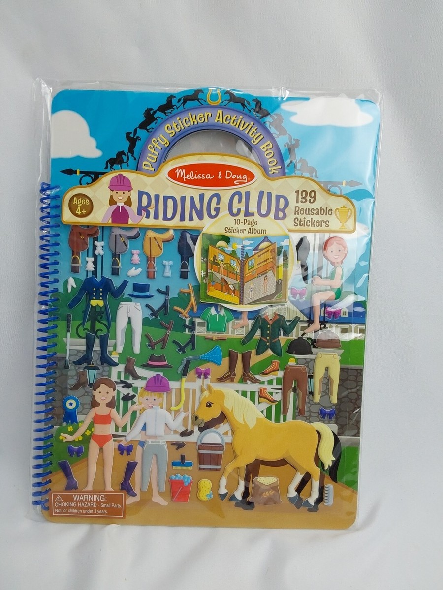 Puffy Sticker Play Set Deluxe - Riding Club Puffy Sticker Play Set Deluxe - Riding Club