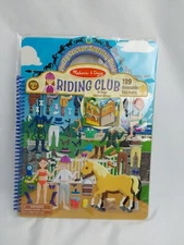 Melissa & Doug Riding Club 139 Reusable Sticker Activity Book