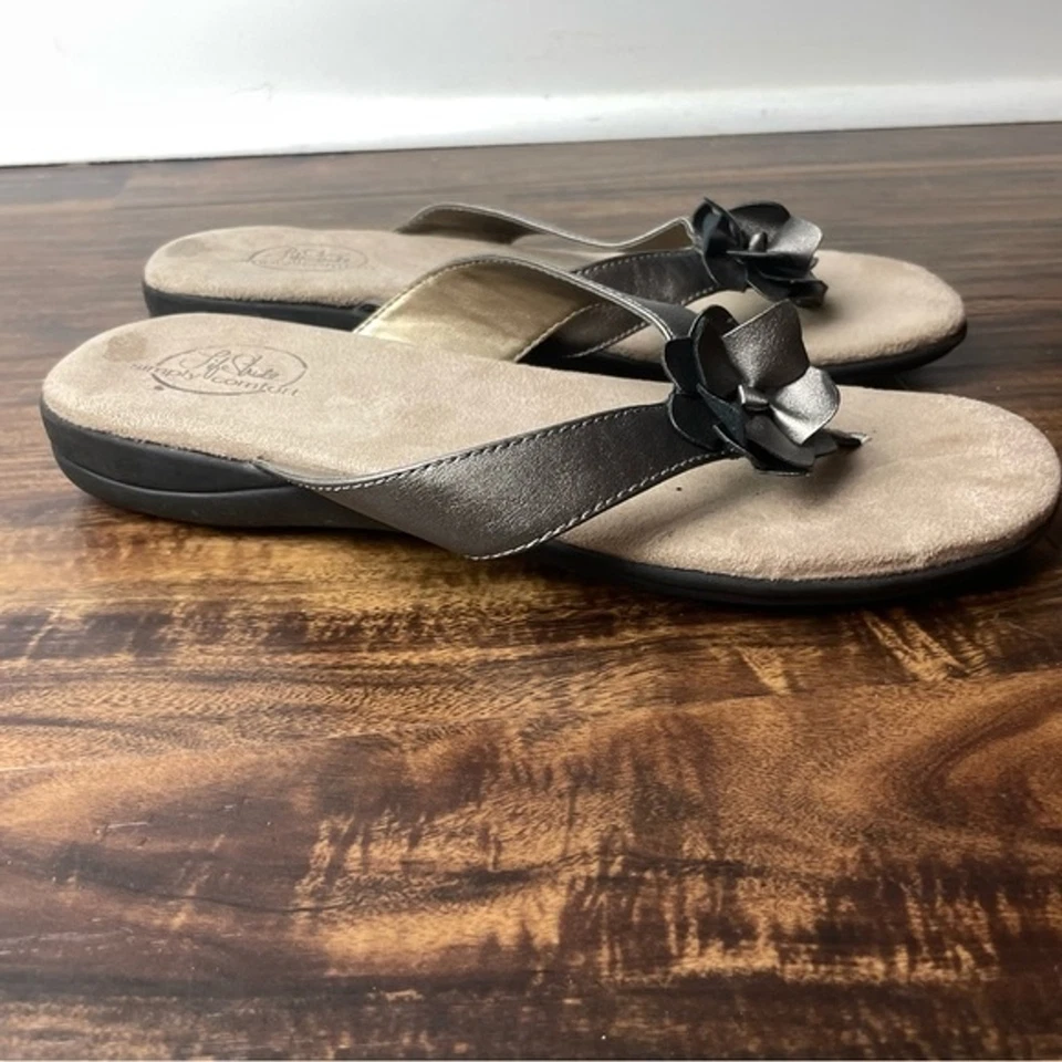 Шлепанцы кожаные Life Stride Simply Comfort Elysa размер 8,5 - Изображение 3 из 4