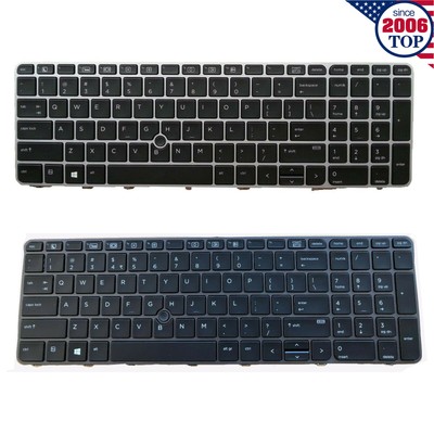 US Backlit Keyboard w/ pointer For HP EliteBook 850 755 G3 G4 ZBook 15u G3 G4