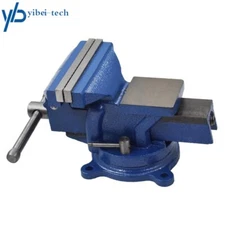 6" Mechanic Bench Vise Table Top Clamp Press Locking Ultralight Swivel Base