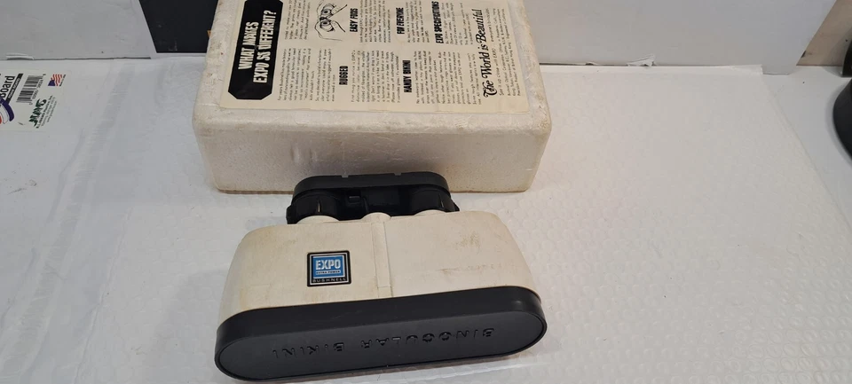 Bushnell Binoculars EXPO 70s Extra Power, Thumb Focus,  White Poly Bird Watching - Image 3 of 4