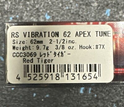 Leurre Duo Realis Apex Tune Vibration 62 Mm Coulant - Mer - CCC3354 (1630)