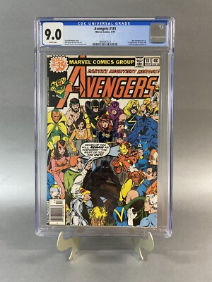 Avengers #181 CGC 9.0 WP Newsstand 1st App Scott Lang 2nd Ant-Man Marvel 1979  