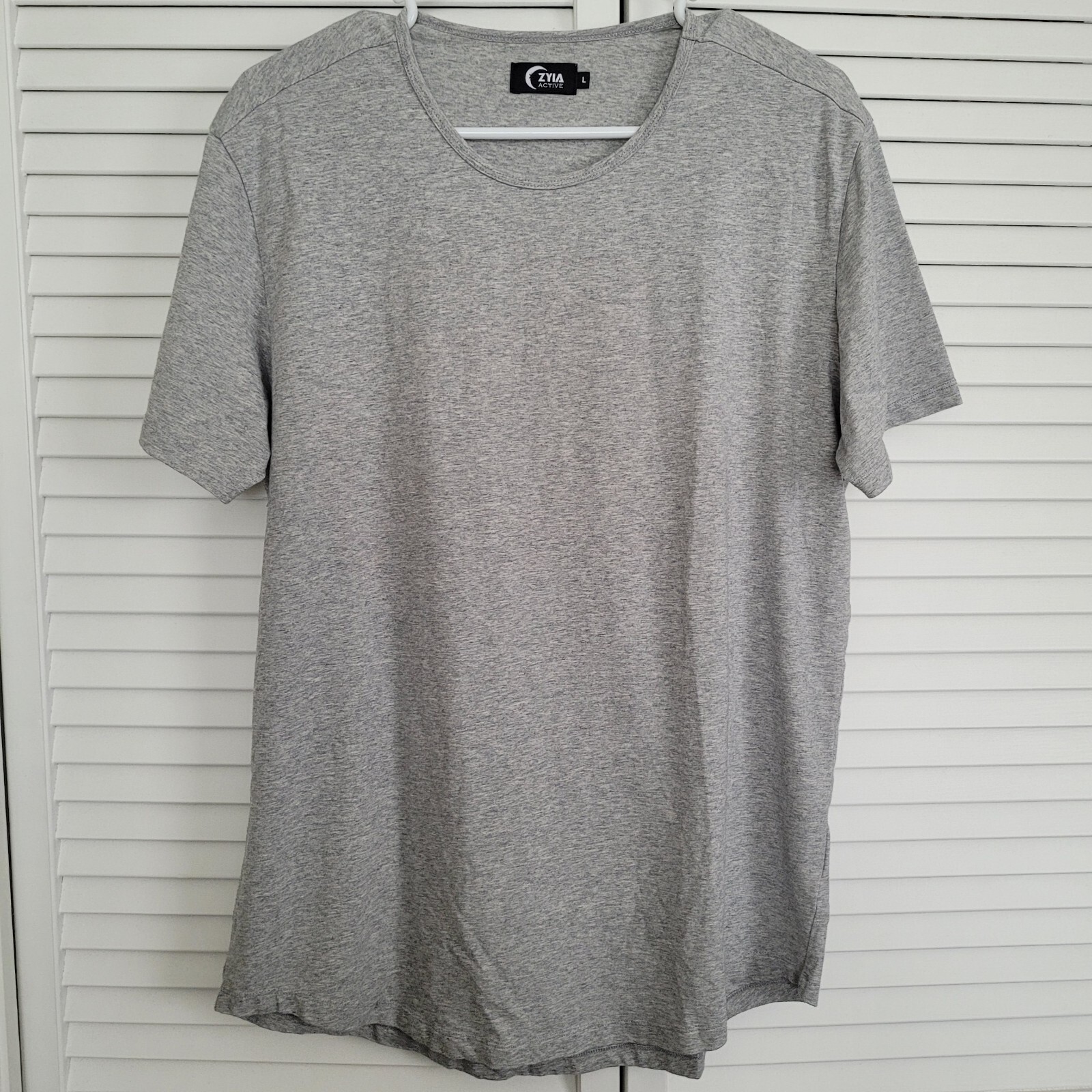 Zyia Active Women's Basic Heathered Gray Athletic… - image 1