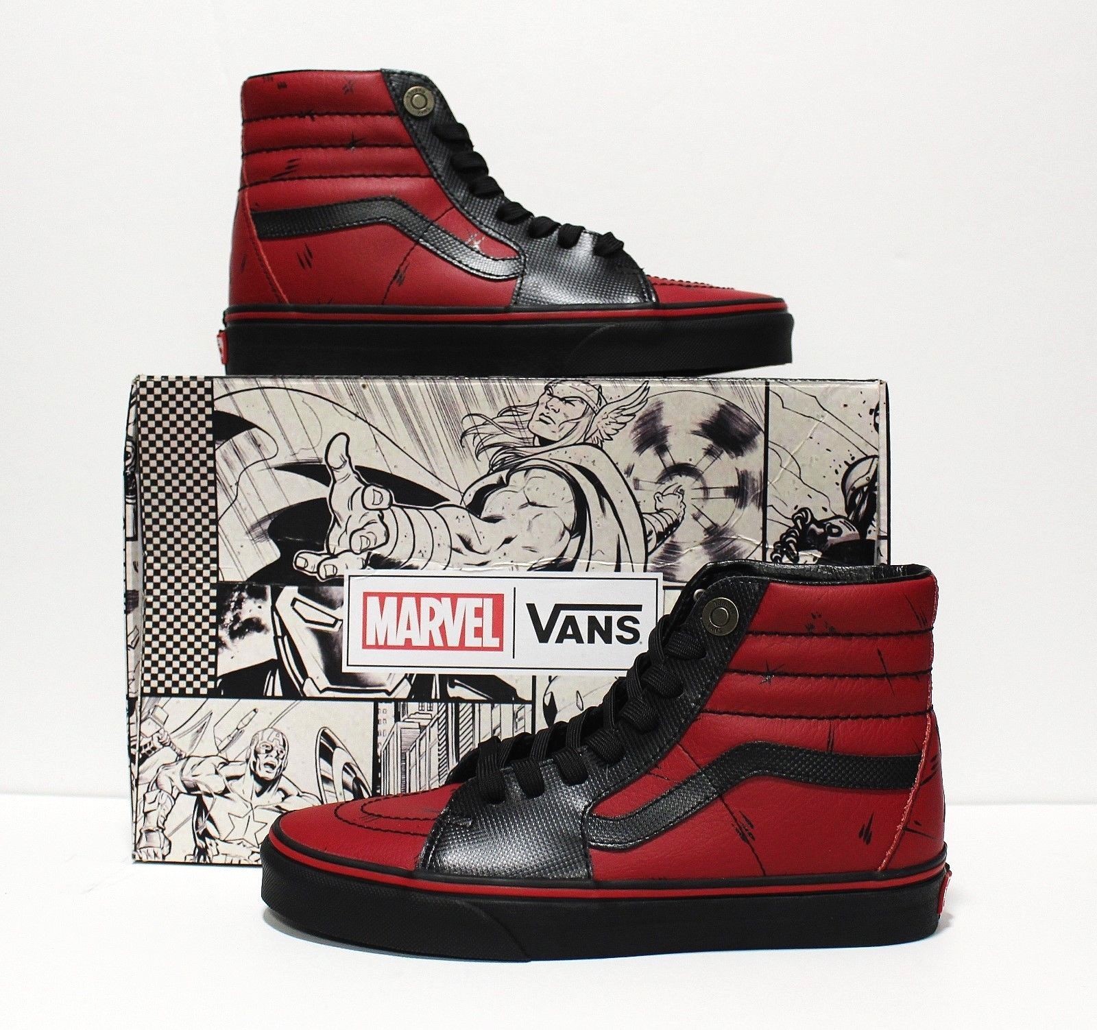 marvel vans sk8 hi
