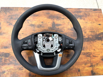 2016-2017 KIA RIO Left Driver Side Steering Wheel W/MULTIFUNCTION SWITCH OEM