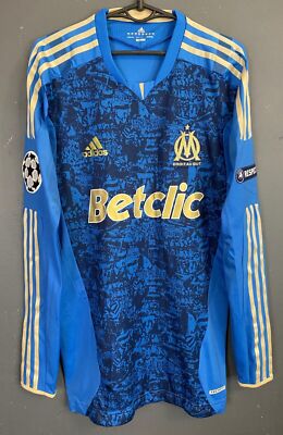 PLAYER ISSUE MARSEILLE OLYMPIQUE 2011/2012 SOCCER FOOTBALL SHIRT