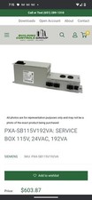 PXA-SB115V192VA | SERVICE BOX 115V, 24VAC, 192VA | SIEMENS