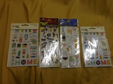 4 Miscellaneous Sticker Books for Teachers Planners Crafting Scrapbooking New