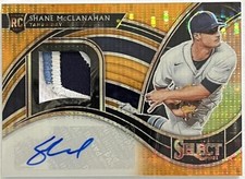 2021 SELECT SHANE MCCLANAHAN @ 17/20 @ RPA AUTO AUTOGRAPH RC 3COLOR JERSEY PATCH
