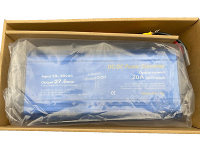 1 Stück x DC DC POWER CONVERTER IPC-1220 20A 10-16VDC TO 27,6VDC