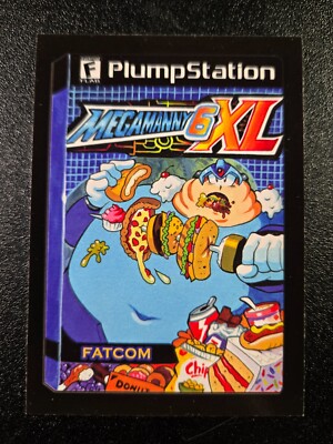 Nintendo Mega Man Spoof 2017 Wacky Packages Card | eBay