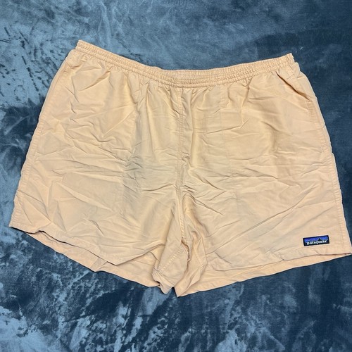 Patagonia Shorts Mens XXL Baggies 5" Peach Outdoor Hiking Camp Swim