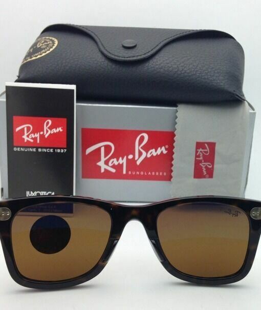 New Ray-Ban Polarized Sunglasses RB 2140 902/57 50-22 WAYFARER