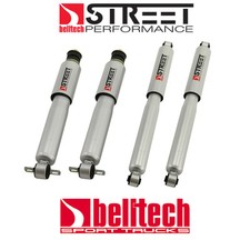99-06 Silverado Sierra Street Performance Front Rear Shocks For 24 Drop