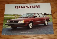 Original 1984 Volkswagen Vw Quantum Sales Brochure 84