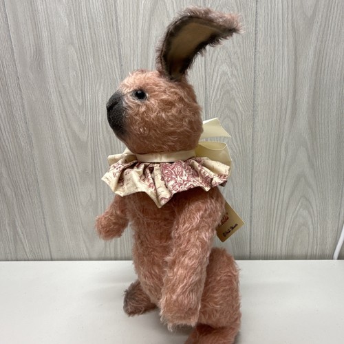 OOAK Heidi Steiner Pink Mohair Rabbit "MATILDA" Original Tag Approx. 18" - Picture 23 of 24