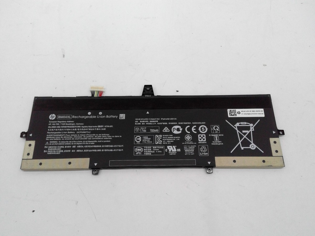Genuine HP BM04XL EliteBook x360 1030 G3 Battery HSTNN-UB7L L02478 
