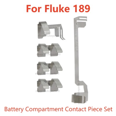 Battery Compartment Contact Piece Set For Fluke 189 True-RMS Digital Multimeter