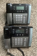 Lot Of 2 RCA Intertek Visys 25423RE1 Business Phone 4 Line Expandable