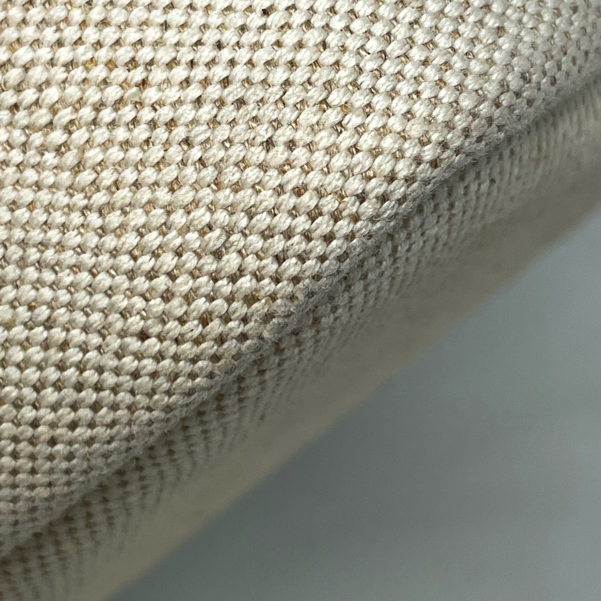 PRADA Logo Tote Bag Hand Bag Tote Bag canvas Natural Brown 1BG356 Women thumbnail 3