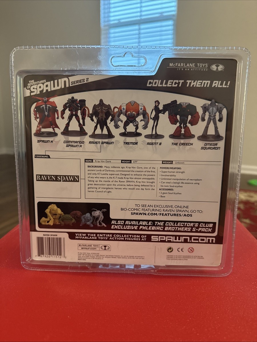 McFarlane Toys McFarlane: SPAWN 32 - Raven SPAWN Action Figure for