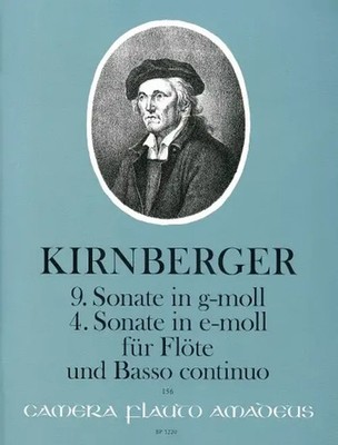 Johann Philipp Kirnberger | Sonate 9 G & Sonate 4 E | Buch | Amadeus Verlag
