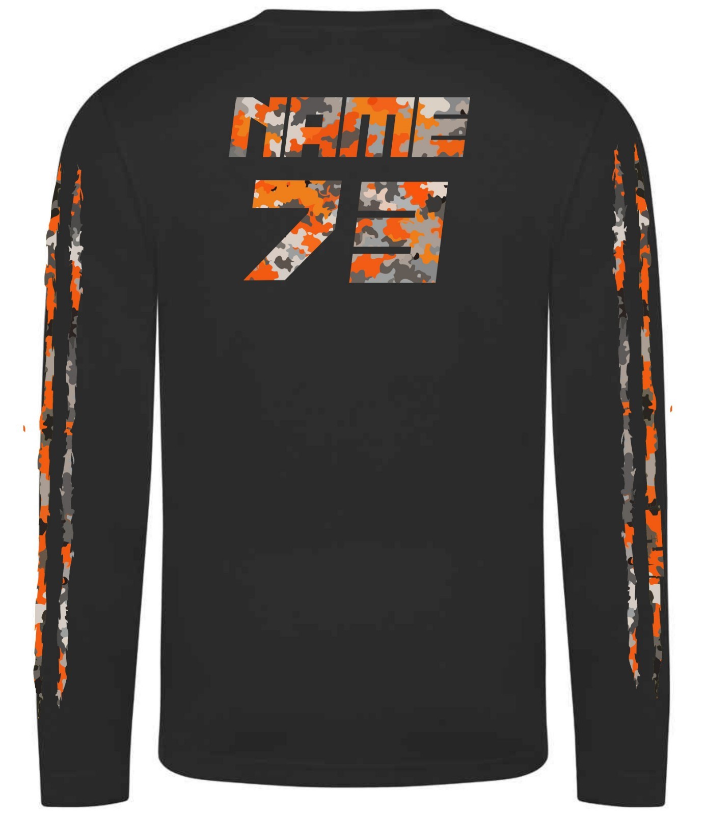 Maglia mimetica graffia mountain bike manica lunga top regalo, regalo cambio mtb foto 3
