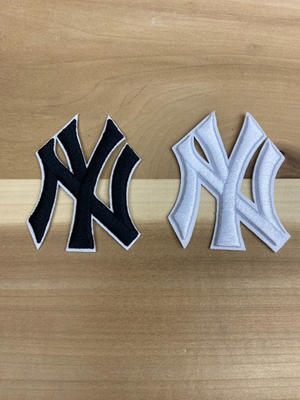 #ad #ad New York Yankees Black and Whites 3quot; Embroidered Iron on Patches $7.99