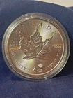 .999 Fine Silver 1 Oz Round 2015 Maple Leaf 5 Dollar Coin Elizabeth II