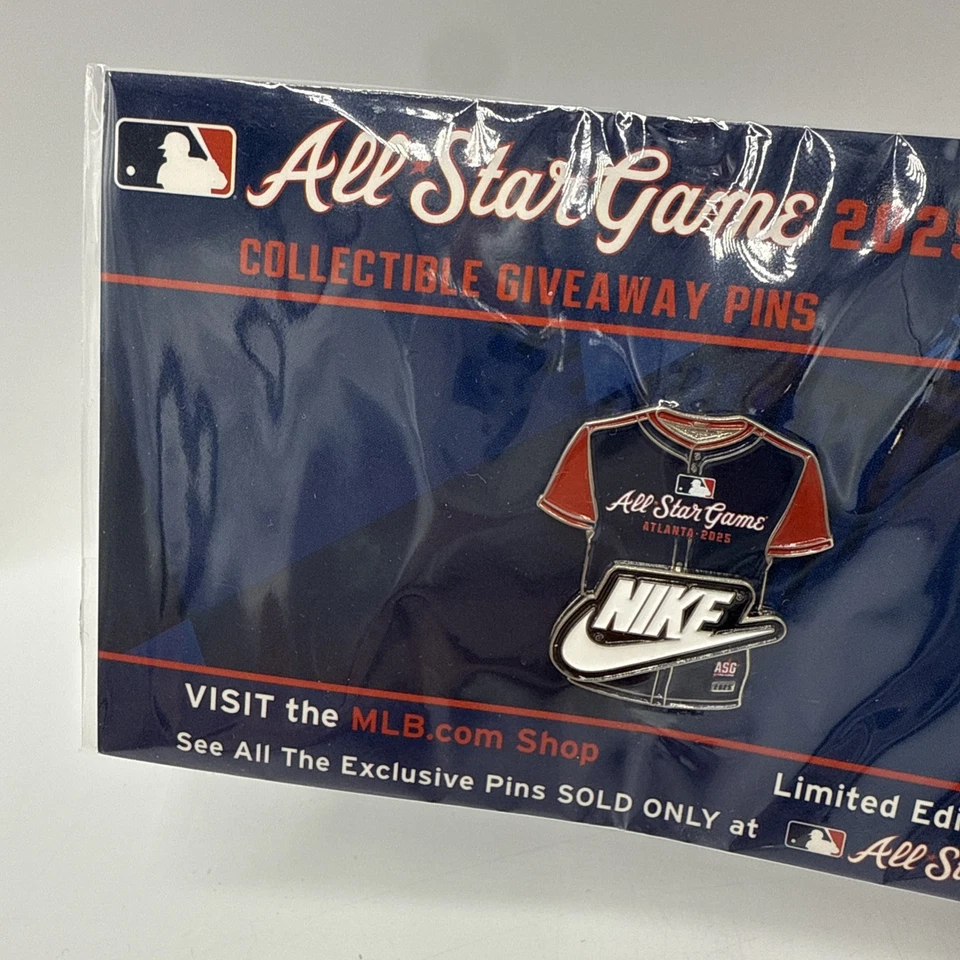 2025 MLB ALL STAR GAME Atlanta ASG Village Exclusive SGA LE/400 NIKE LAPEL PIN - Image 2 of 4