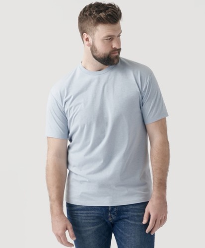 True Classic Men’s Classic Short Sleeve T-Shirt Pale Blue XL - Bild 5 von 8