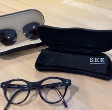 SEE 0538 Round Tortoiseshell Sunglasses Brown...