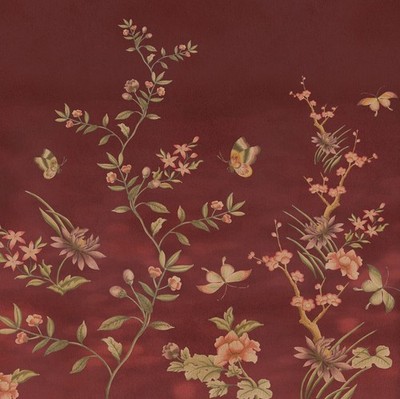 Fototapete KOMAR, Le Jardin, Chinoiserie, 5 Teile, BxH 250 x 250 cm