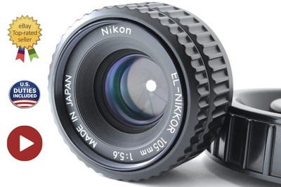 Late [N MINT] Nikon EL-Nikkor 105mm f5.6 N Enlarging Lens M39 L39 6x9 From JAPAN