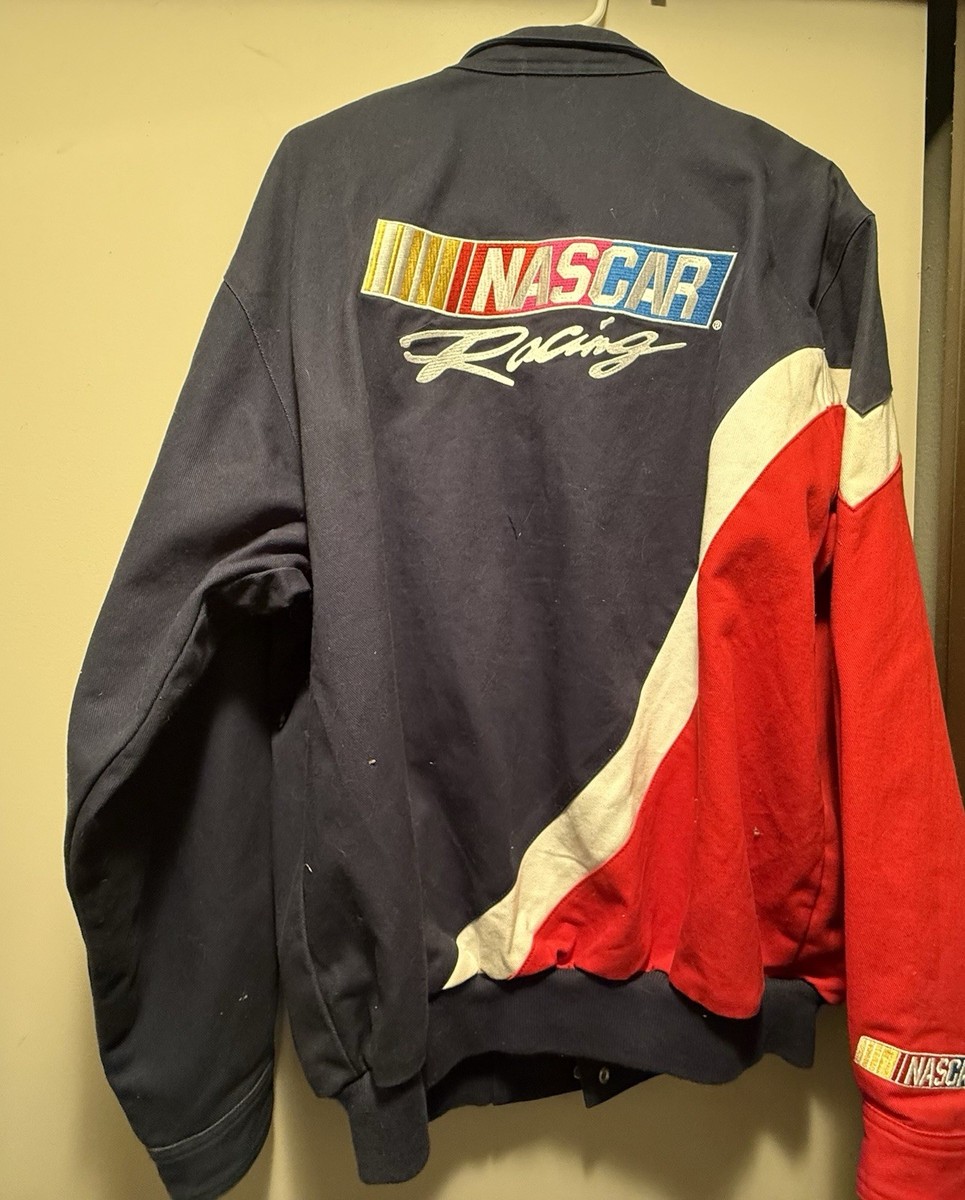 Vintage 90's Chase Authentics NASCAR Racing Jacket Team Chase