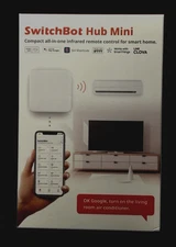 SwitchBot Hub Mini Wi-Fi Home Appliances Smart Remote Control - White Brand New