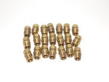 *Lot of 21* Parker Brass Straight Compression Fitting Adapter 1/2" MNPT - NEW...
