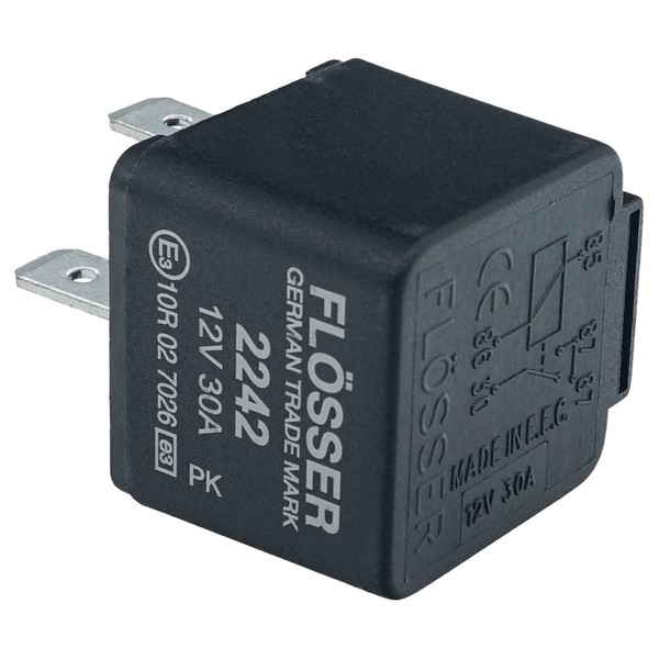 Auto PKW Kfz Mini Relais 12V 30A SchließEr Mit 4 AnschlüSsen-image
