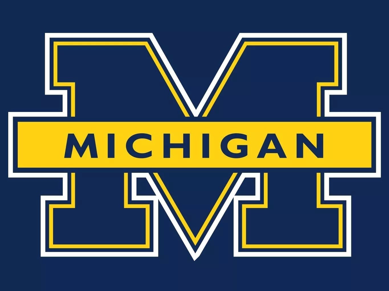 University of Michigan Wolverines NCAA Mens Long Sleeve Polo XS-6XL, LT-4XLT New
