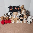 Lot Of 31 Vintage TY Beanie Babies Dogs & Puppies With Tags (See Info)