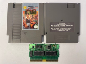 Bad Dudes (Nintendo NES) Cleaned Tested Works