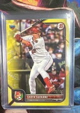 2022 Bowman NPB Nippon Professional Baseball - Shota Suekane #74 Yellow /150...