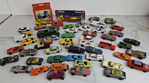 Vintage Diecast Corgi  Models Cars Bundle Various Conditions Matchbox Job Lot
