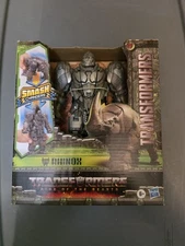 Transformers Rise of The Beasts Smash Changers RHINOX Figure NEW!!