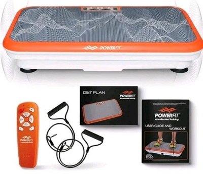 #ad Power Fit Vibration Plate Exercise Machine Powerfit Elite Vibration Platform New $250.00